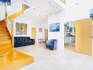 The Art House hallway