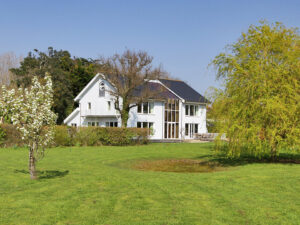 The Art House across the fields